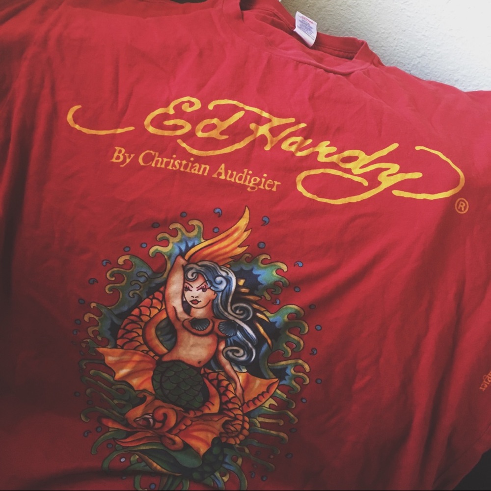 Ed Hardy Tshirt Size XL Men’s